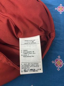 Nike Orange Cropped T-Shirt