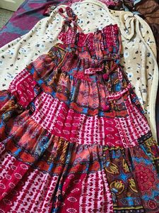 Bohemian Tiered Maxi Dress