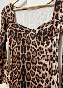 Leopard Print Bodycon Dress