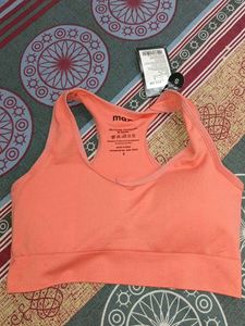 Max Sports Bra - Coral