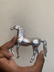 Silver Horse Showpiece(aluminium)