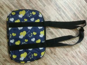 Cute Heart Print Messenger Bag