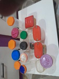 collection of Mixed Plastic Containers - Kitchen S