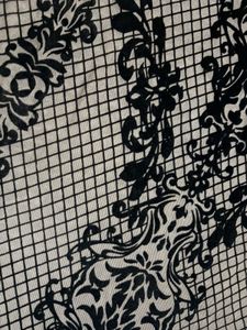 Elegant Damask Print Bodysuit