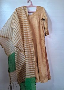 Silk Kurta Set with Dupatta