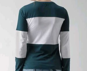 Color Block Long Sleeve Tee