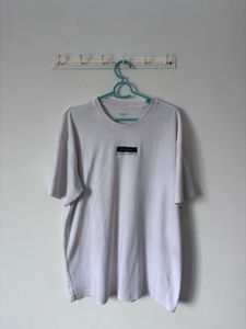 Bershka White Graphic Tee