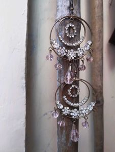 Chic Crystal Hoop Earrings