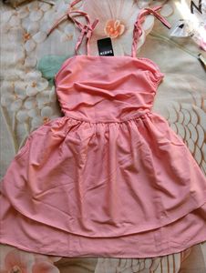 Pretty Pink Tiered Summer Dress