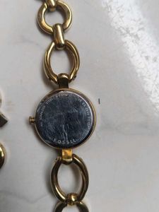 original Fossil Women's Gold Chain Watch 🥰👌👌