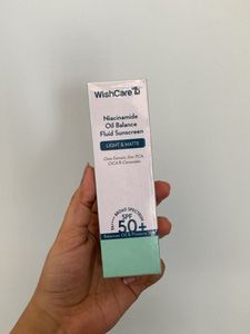 WishCare Niacinamide Oil Balance Sunscreen