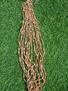 Creativity with Aari Dull Gold Beads - Ideas and Inspiration Half/Itly Shap Beads (3mm