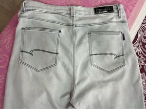 Light Grey Skinny Fit Jeans