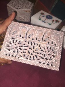 Jewellery Box in Soapstone