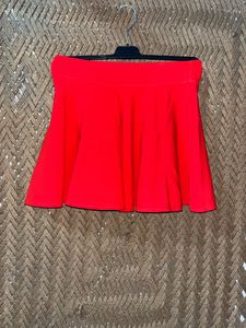 Red Mini Skirt