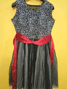 Black & White Party Dress