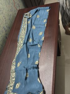 Embroidered Blue Kurta