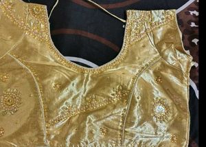 Gold Embellished Blouse