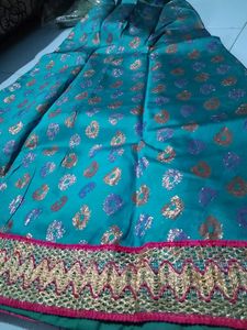 Semi Stitched Lehnga With Blouse
