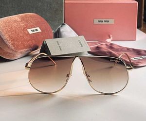 Miu Mi Aviator Sunglasse