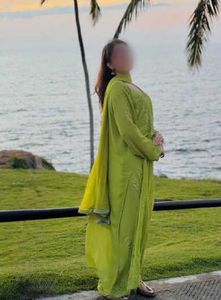 beautiful Chikankari kurta set ( light green)