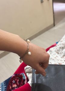 pearl charm bracelet
