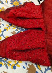 Red Halter Neck Top y2k