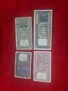 Vintage Indian Currency Collection