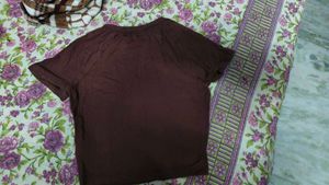 bonkers corner brown tee