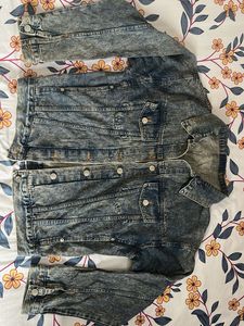 Acid Wash Denim Jacket