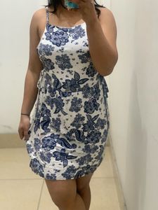 Chic Floral Print Mini Dress
