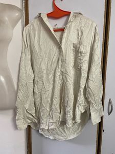 H&M SATIN SHIRT
