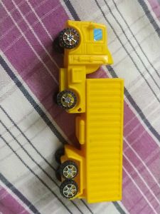 Yellow Toy Truck container lorry
