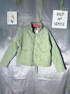 F&amp;F Quilted Green Jacket