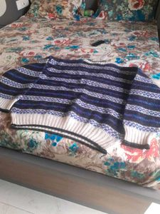 Striped Knit Sweater