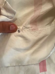 Elegant White shirt  with Striped Design