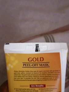Globus Naturals Gold Peel -off Mask