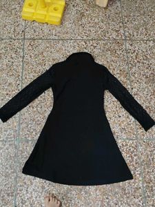 Elegant Black Lace Dress