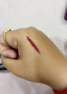 Deep Berry Lipstick Swatch