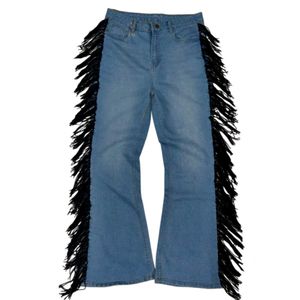 handmade bellbottom bootcut jeans (2 colors)