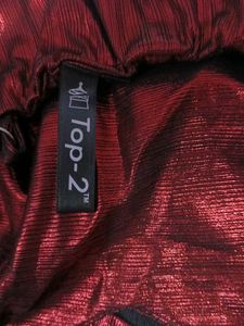 Burgundy Party Dress