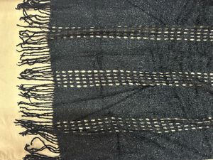 Sparkly Black Scarf