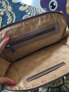 Stylish Woven Textured Handbag