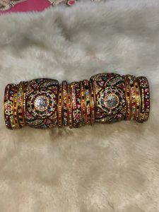 Haidrabadi Bridal Bangles Set