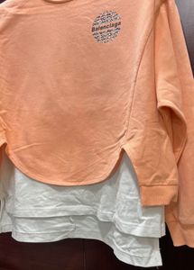 Peach Sweatshirt