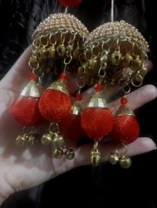 Traditional Red Punjabi Kaleere