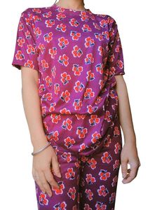 Floral Print Pajama Set