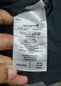 Carhartt Men's Black Button-Up Shirt