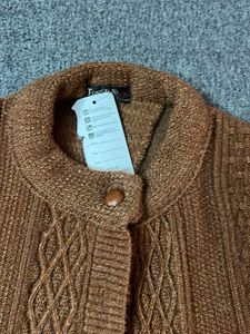 Cozy Brown Knit Sweater
