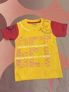Selvas Yellow Graphic T-Shirt